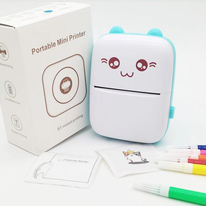 Mini impresora de bolsillo Holybook – impresión térmica inalámbrica para fotos y tareas