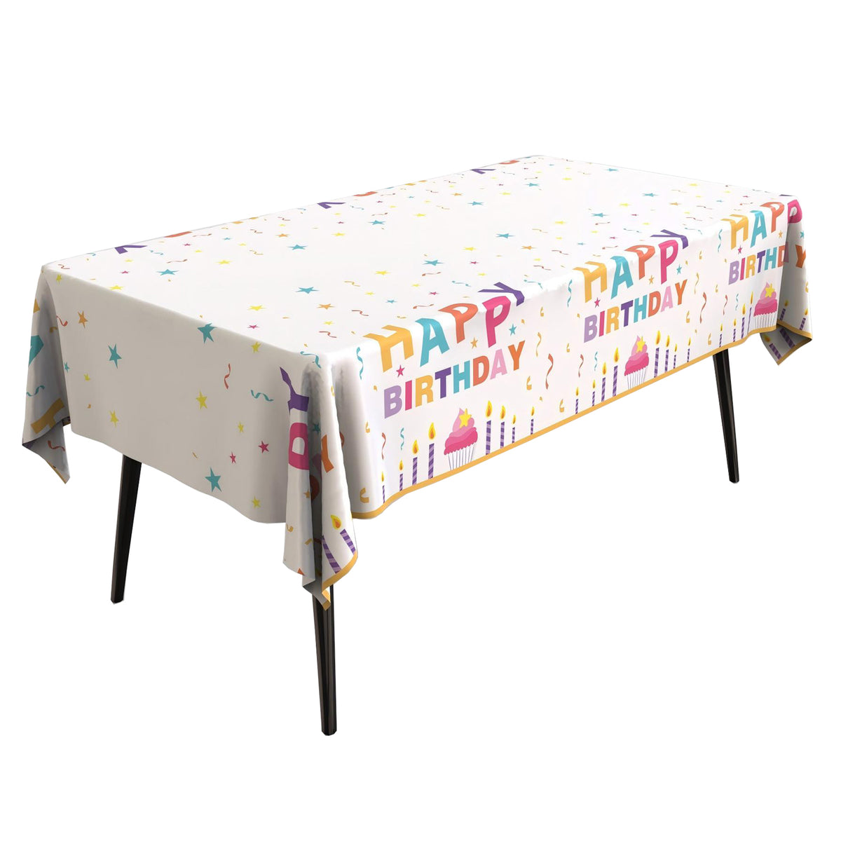 Mantel Dorado Desechable con Efecto Metálico – Decoración de Fiesta Elegante y Práctica | Holybook(Mayoreo)