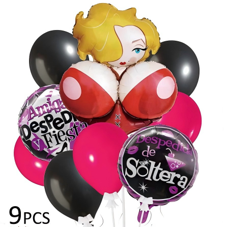 Globos para Fiesta de San Valentín – Decoración Picante y Divertida para Solteros y Adultos