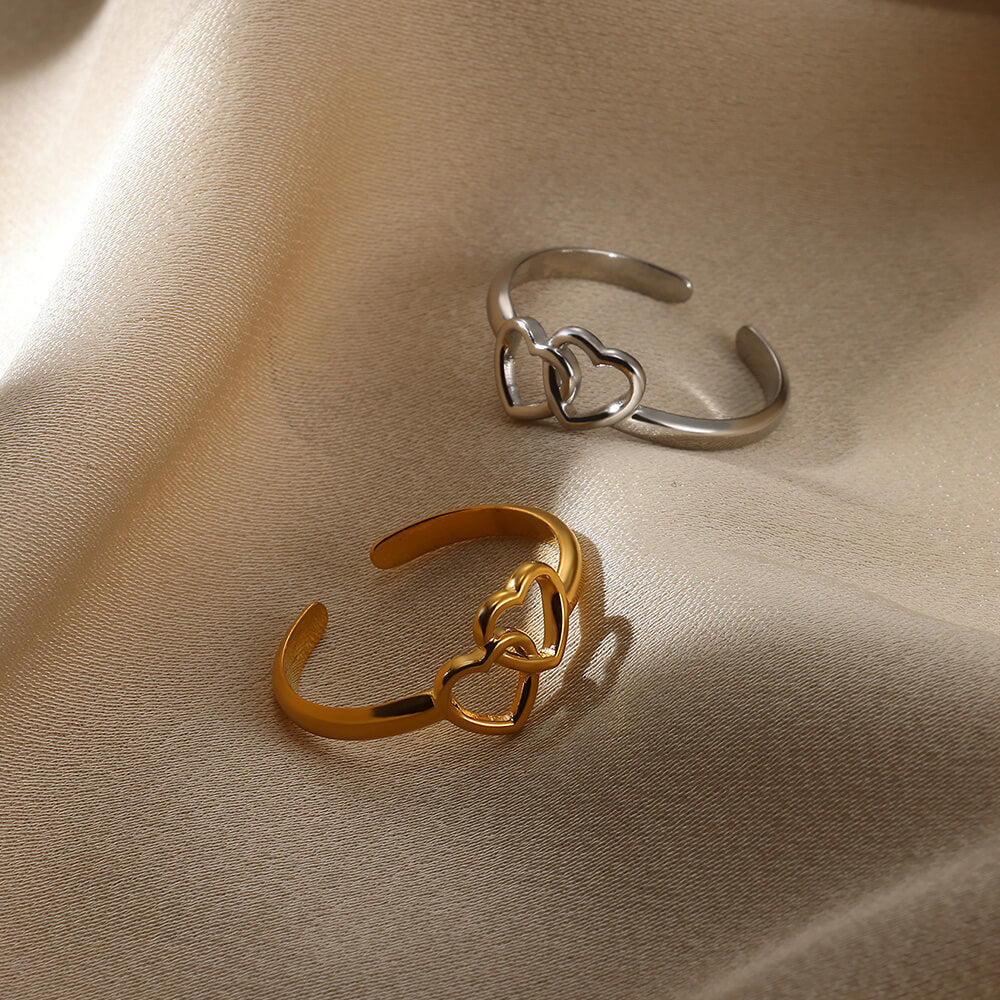 Colección de anillos irregulares unisex Holybook – estilo minimalista y ajustable