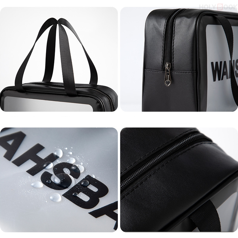6 Pcs Neceser para Hombre y Mujer-Bolsa de Maquillaje Impermeable para Viaje(Mayoreo)