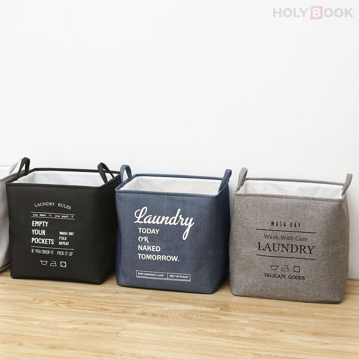 Algodón lino tela carta plegable cesta de almacenamiento de almacenamiento cesta de ropa sucia (Personalizado)