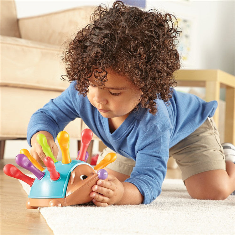 Erizo Educativo Holybook – Juguete Montessori para Coordinación, Colores y Números(Mayoreo)