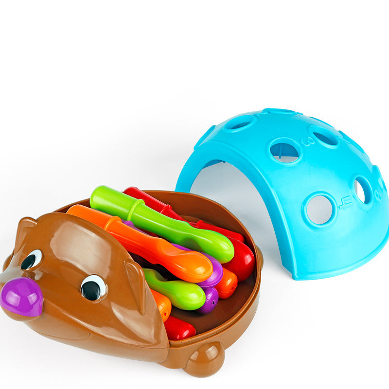 Erizo Educativo Holybook – Juguete Montessori para Coordinación, Colores y Números(Mayoreo)