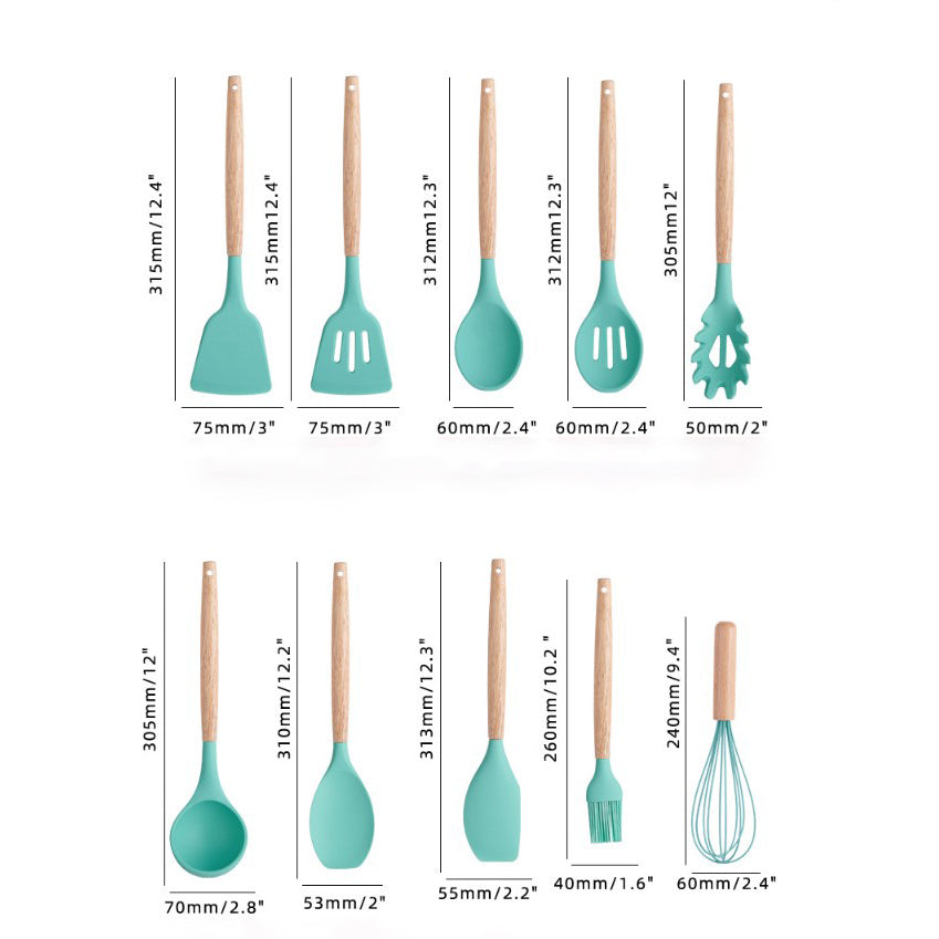 set de utensilios de cocina Holybook de 12 piezas