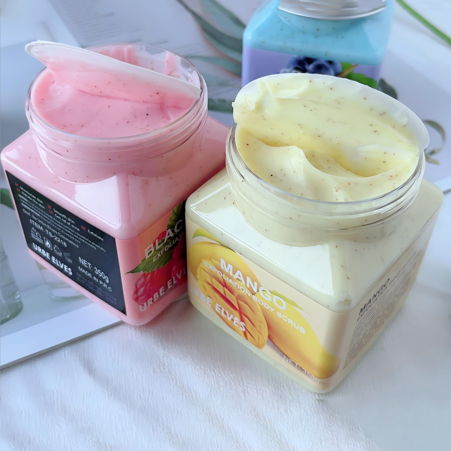 Exfoliante Corporal con Aroma Frutal – Piel Suave y Radiante | Venta al Mayoreo Holybook(Mayoreo)
