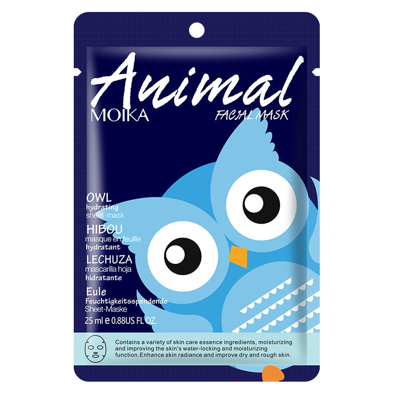 Mascarillas Faciales Holybook – Hidratación Divertida con Diseño de Animales(Mayoreo)