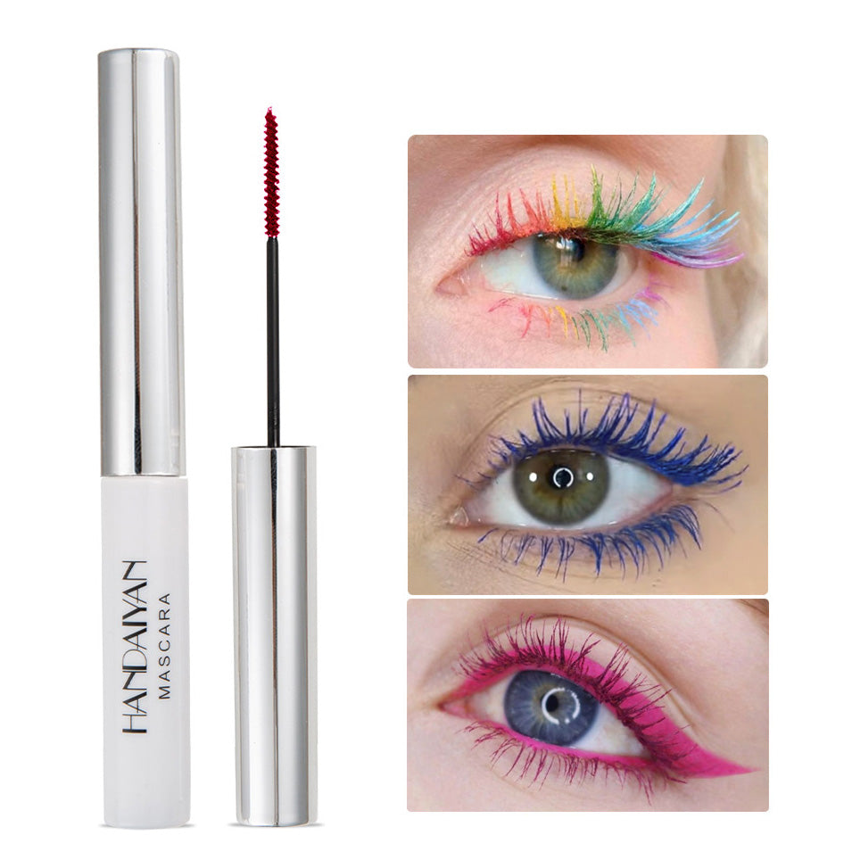 Holybook Rímel de Colores | 12 Tonos Vibrantes | Larga Duración y Resistente al Agua