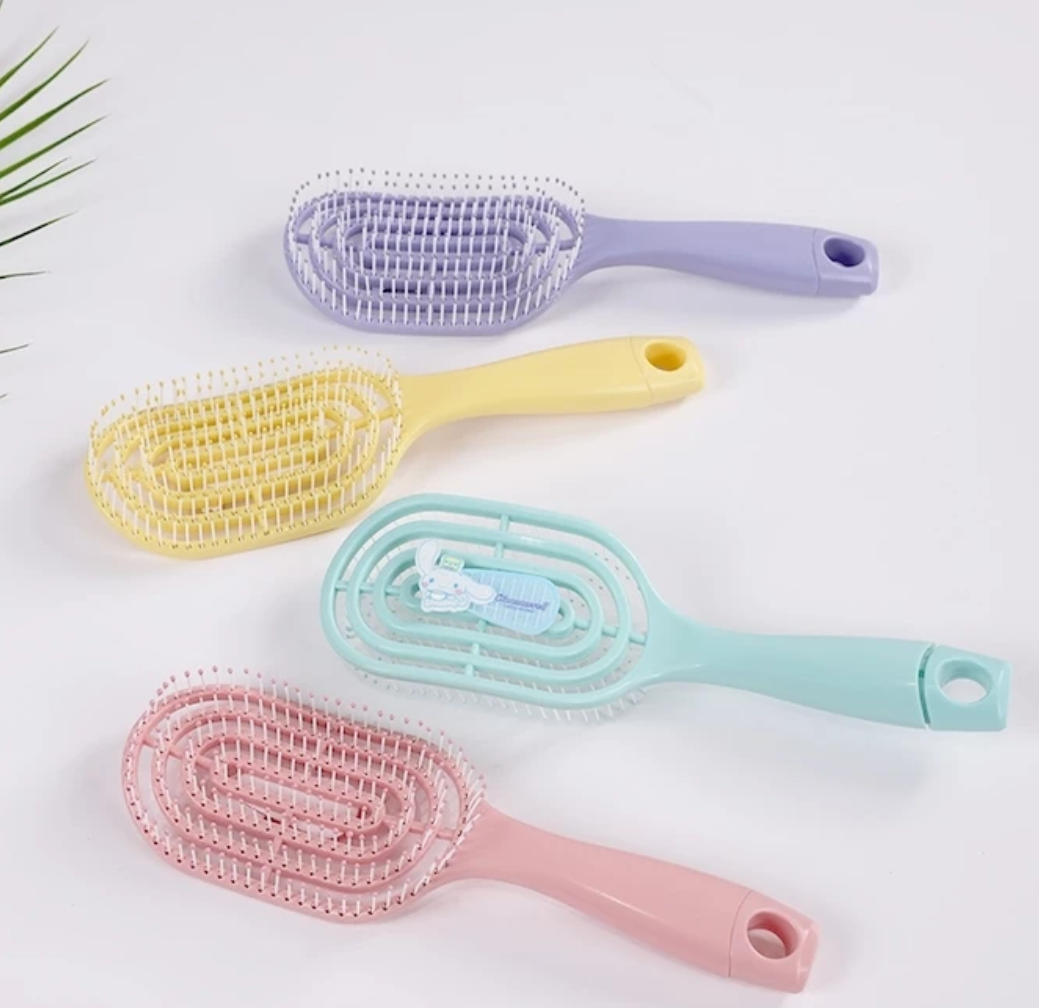 Cepillo Holybook Anime – Ventilado, Masajeador y Voluminizador