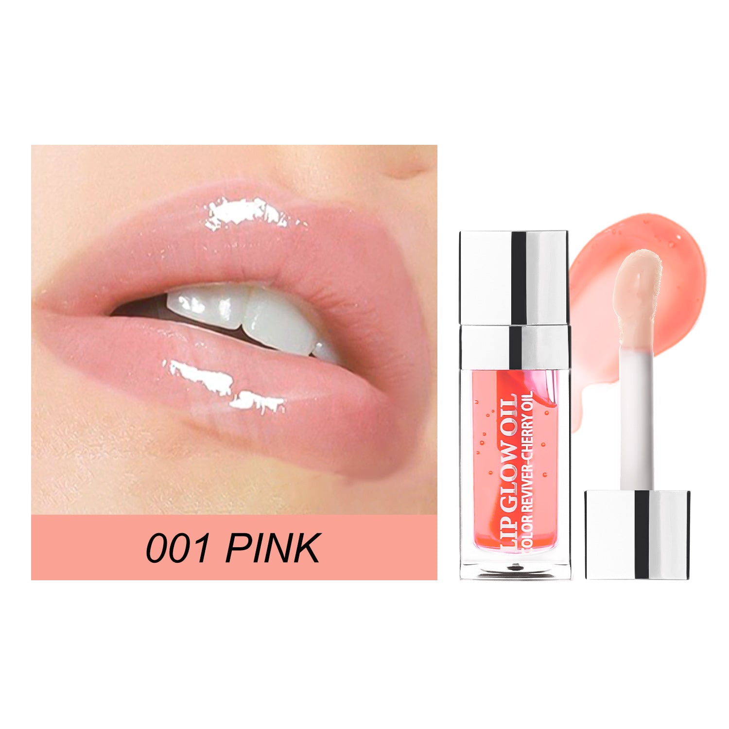 Brillo Labial Holybook – Efecto Cristal con 5 Tonos Naturales(Mayoreo)