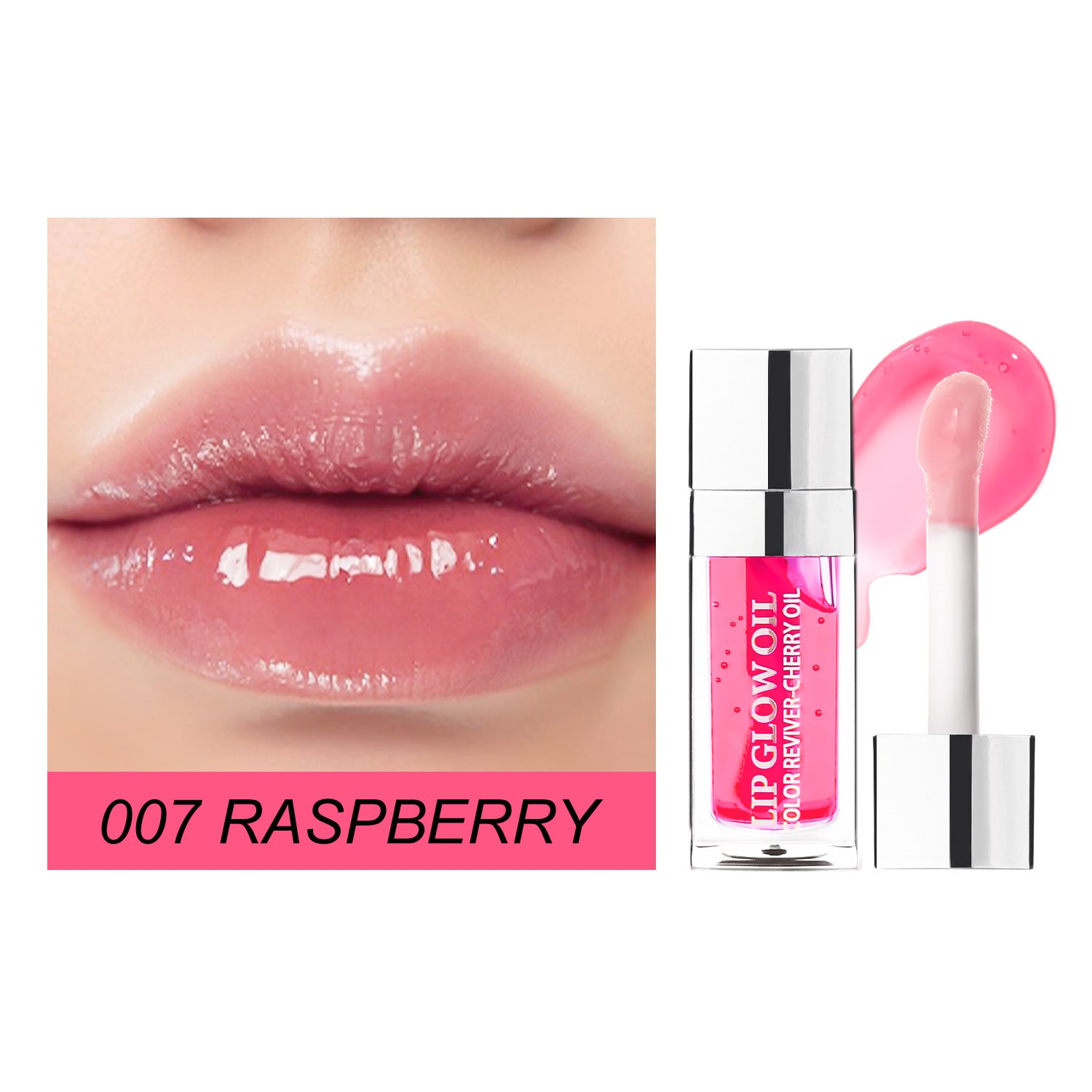 Brillo Labial Holybook – Efecto Cristal con 5 Tonos Naturales(Mayoreo)