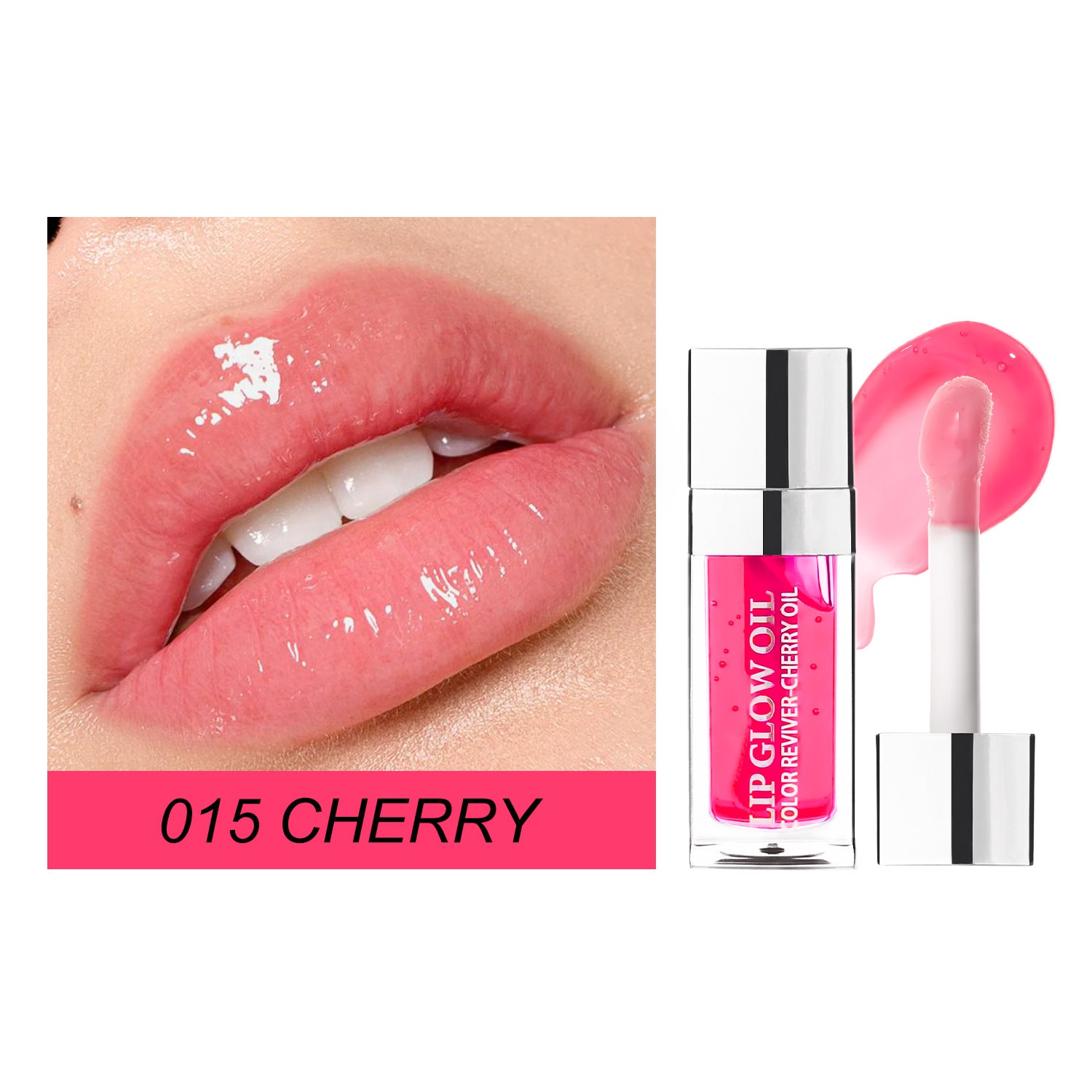Brillo Labial Holybook – Efecto Cristal con 5 Tonos Naturales(Mayoreo)