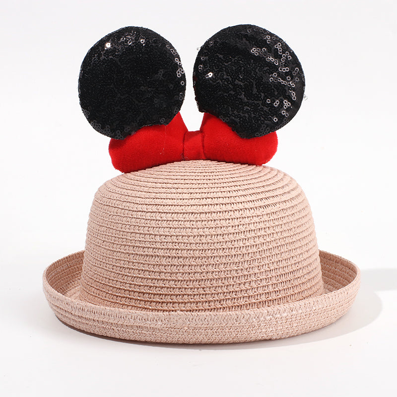 Sombrero De Paja Minnie + Bolso Peque?o (300 Piezas)(Personalización) - HOLY BOOK