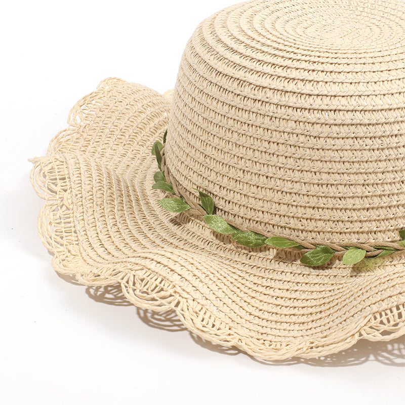 Sombrero De Paja Floral + Bolso Peque?o (300 Piezas)(Personalización) - HOLY BOOK