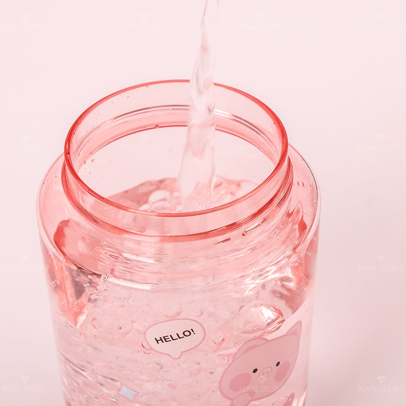 435ML Linda Botella De Agua De Animales De Dibujos Animados Con Bandolera (Personalización) - HOLY BOOK