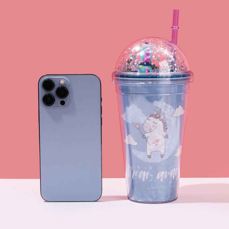 450ML Taza Termo Unicornio Con Pajita(60 Pieces)(Personalización) - HOLY BOOK