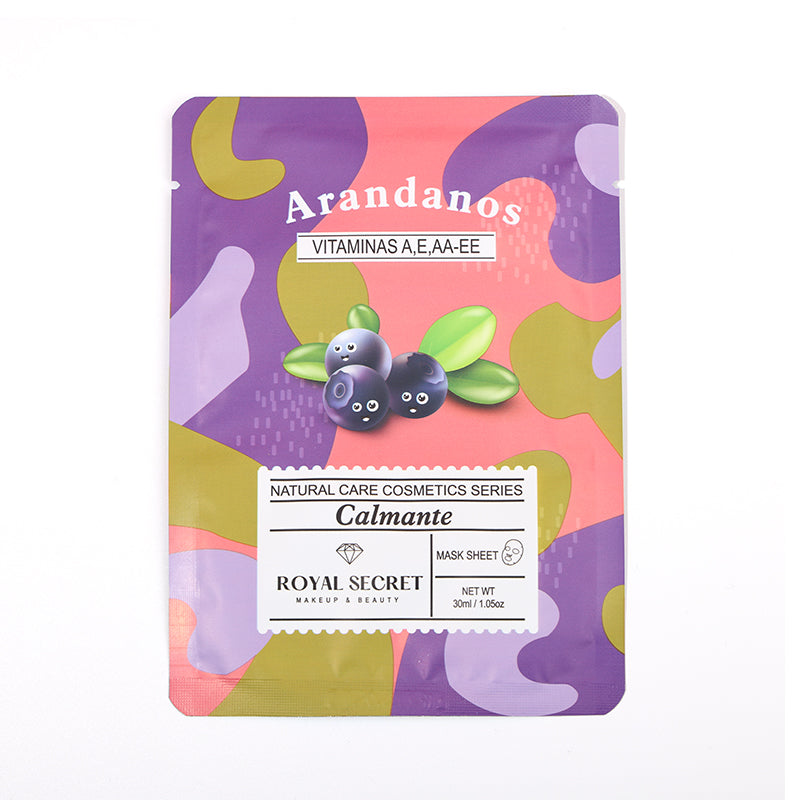 12 pcs Fruit Series Mascarilla Faciales Hidratante (Personalización) - HOLY BOOK