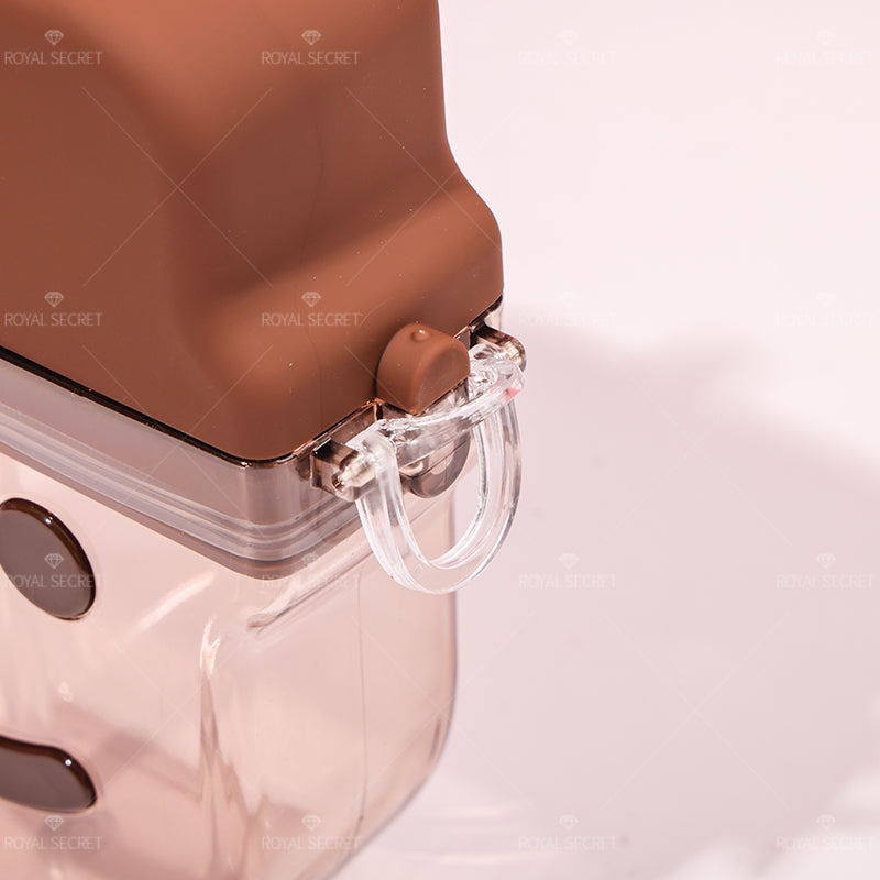 300ML Botella De Agua De Sonriente Con Tirantes Ajustables(Personalización) - HOLY BOOK