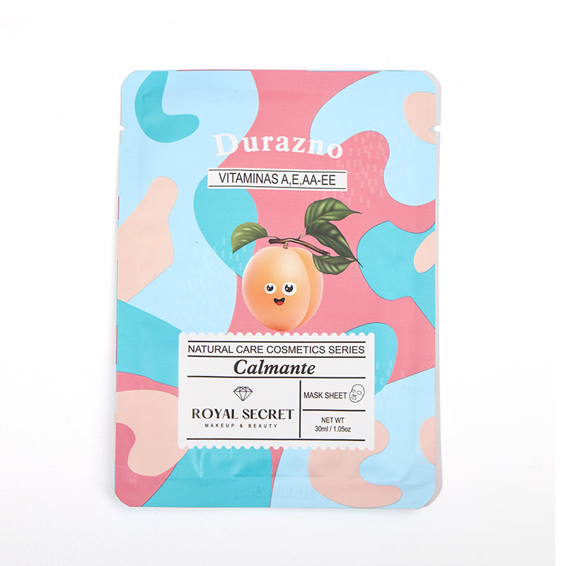 12 pcs Fruit Series Mascarilla Faciales Hidratante (Personalización) - HOLY BOOK