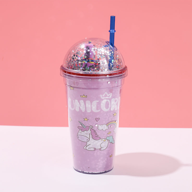 450ML Taza Termo Unicornio Con Pajita(60 Pieces)(Personalización) - HOLY BOOK