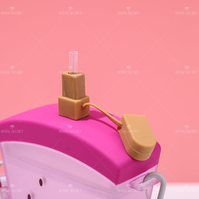 380ML Botella De Agua De Sandía Con Pajita Y Correa (Personalización) - HOLY BOOK
