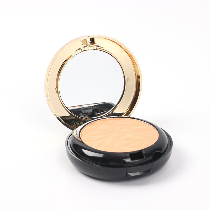Polvo Corrector Mate De Doble Capa Con Puff(Mayoreo)