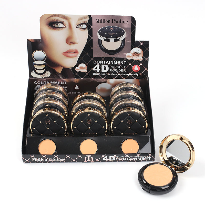 Polvo Corrector Mate De Doble Capa Con Puff(Mayoreo)