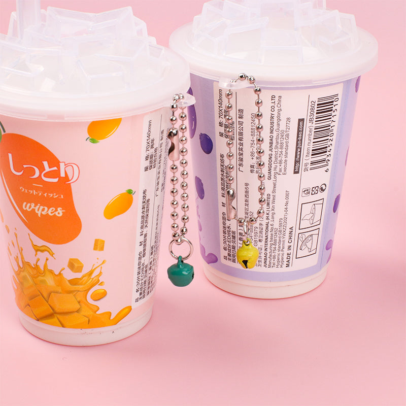 4 latas Toallitas Desmaquillantes En Lata Toallitas Húmedas Serie De Frutas Tejido De Bebe 30 Hojas(Personalizado)