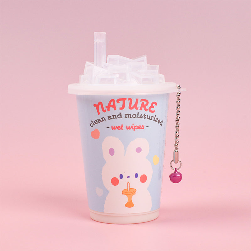 4 latas Toallitas Desmaquillantes En Lata Toallitas Húmedas Serie De Animales Tejido De Bebe 30 Hojas (Personalizado)