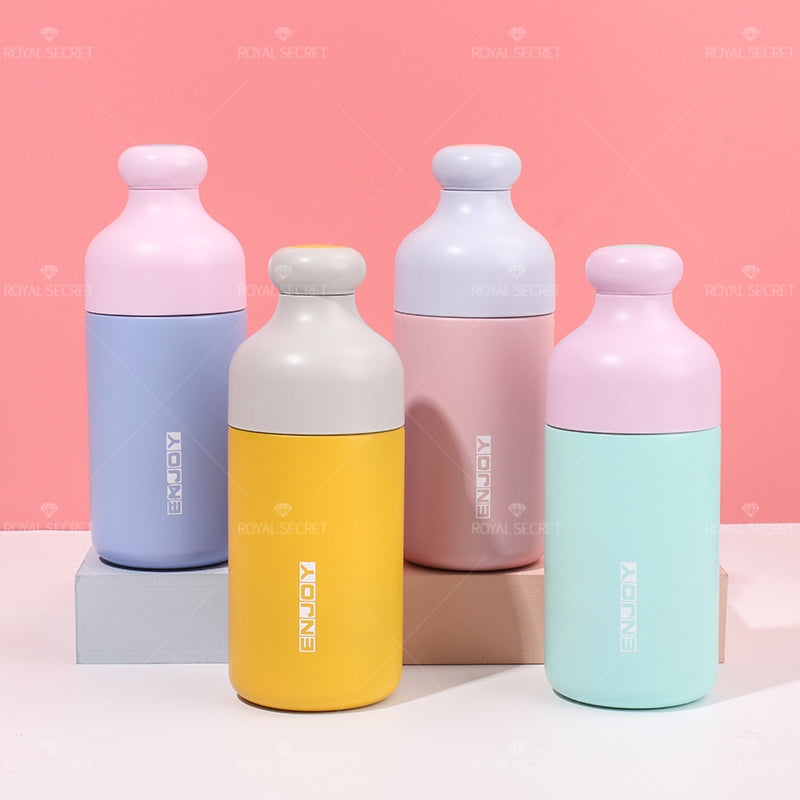 360ML Taza de agua termo color acero inoxidable(Personalización) - HOLY BOOK