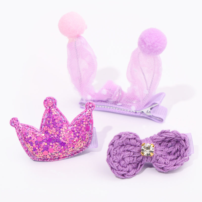 18 Piezas Lindos Clips Para El Pelo De Las Ni?as/Accesorios Para(Personalización) - HOLY BOOK