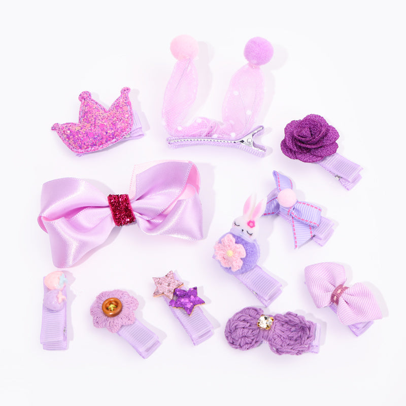 18 Piezas Lindos Clips Para El Pelo De Las Ni?as/Accesorios Para(Personalización) - HOLY BOOK