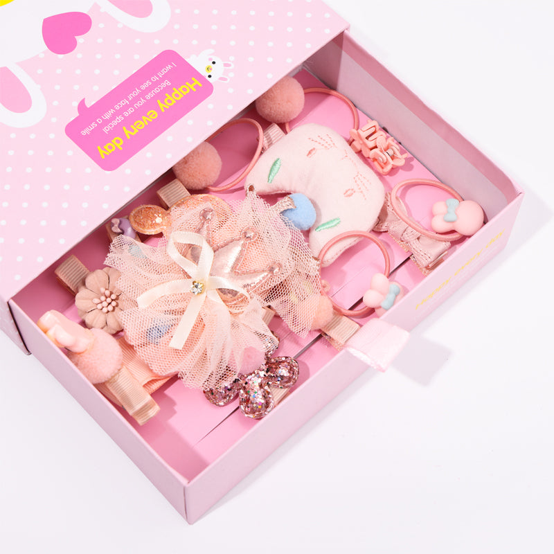18 Piezas lindas pinzas para el cabello para ni?as/accesorios para el cabello(Personalización) - HOLY BOOK