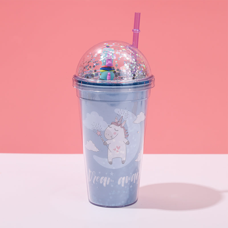 450ML Taza Termo Unicornio Con Pajita(60 Pieces)(Personalización) - HOLY BOOK