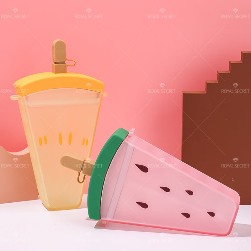 380ML Botella De Agua De Sandía Con Pajita Y Correa (Personalización) - HOLY BOOK