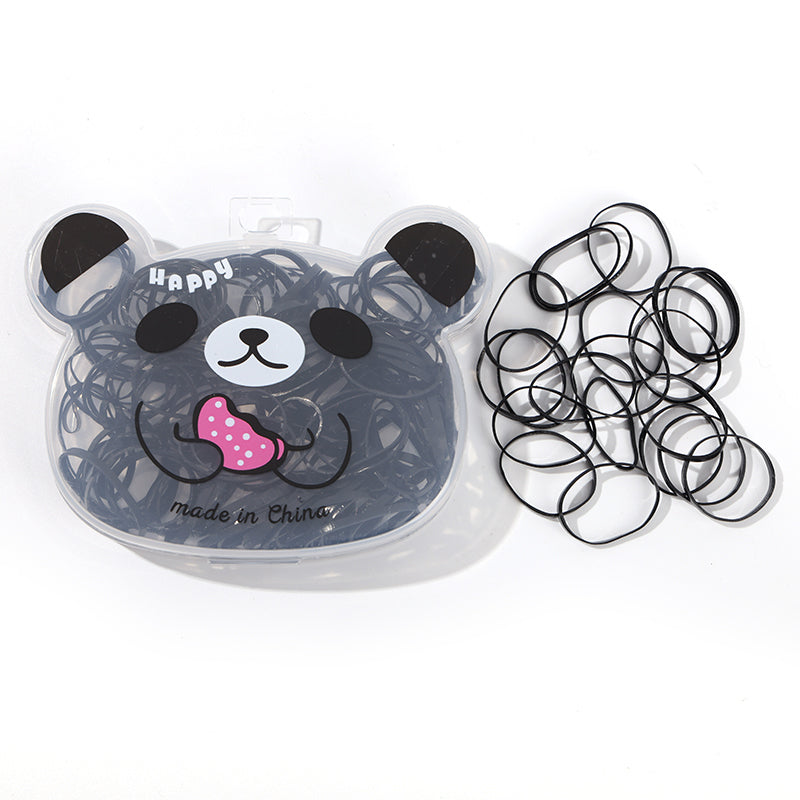 Banda de goma desechable para el cabello Panda Box - HOLY BOOK