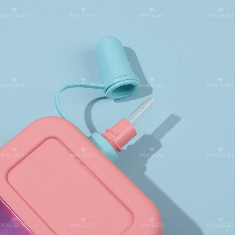 300ML Botella De Agua De Teléfono Móvil Con Paja Y Tirantes Ajustables(Personalización) - HOLY BOOK