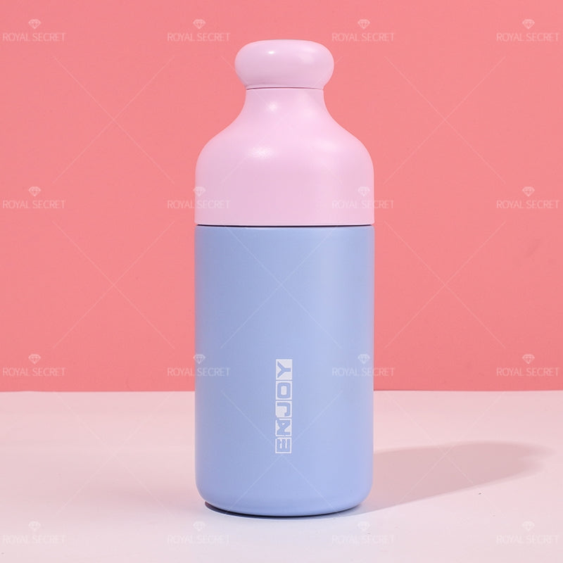 360ML Taza de agua termo color acero inoxidable(Personalización) - HOLY BOOK