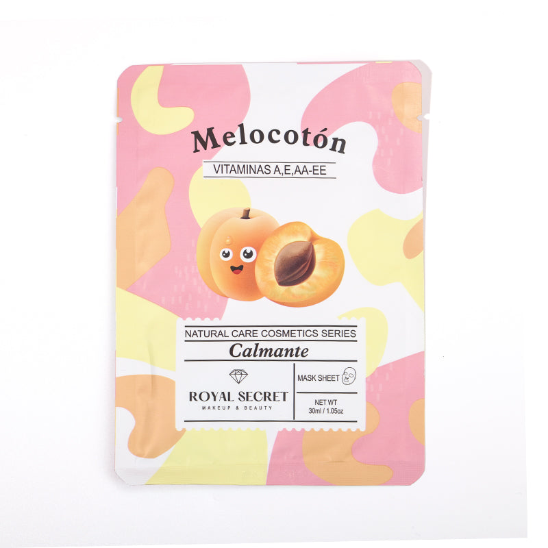 12 pcs Fruit Series Mascarilla Faciales Hidratante (Personalización) - HOLY BOOK