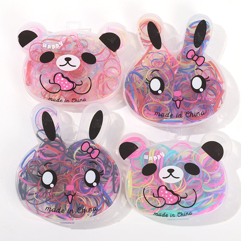 Banda de goma desechable para el cabello Panda Box - HOLY BOOK
