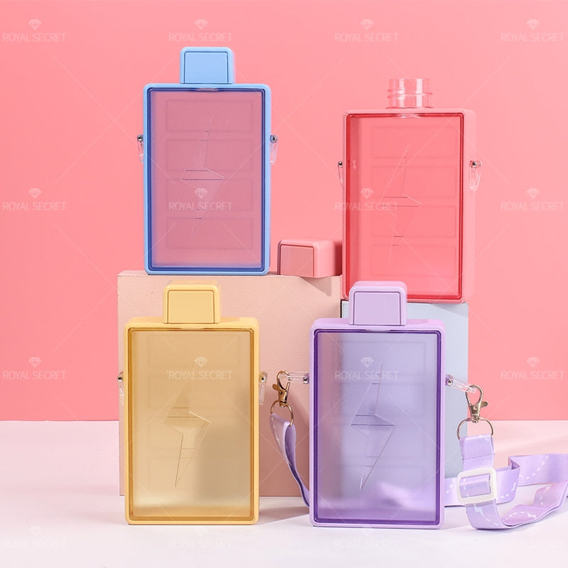 450ML Botella De Agua Rayo Con Tirantes ajustables(Personalización) - HOLY BOOK