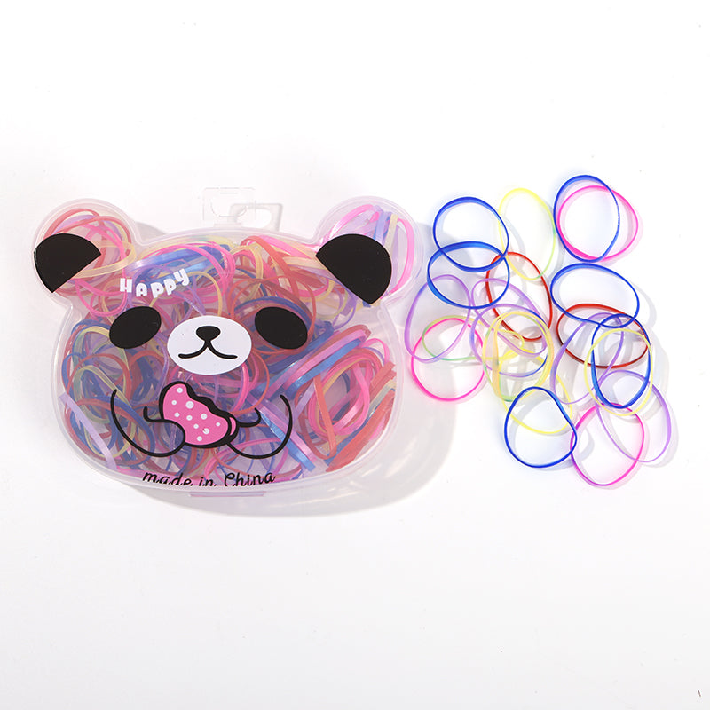 Banda de goma desechable para el cabello Panda Box - HOLY BOOK