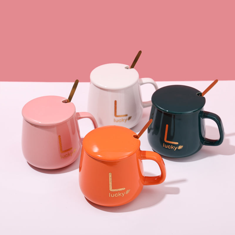 300ml Taza de café con calefacción inteligente con tapa y cuchara (30 Pieces)(Personalización) - HOLY BOOK
