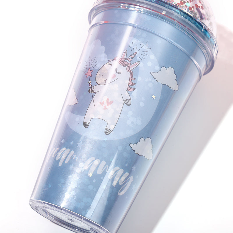 450ML Taza Termo Unicornio Con Pajita(60 Pieces)(Personalización) - HOLY BOOK