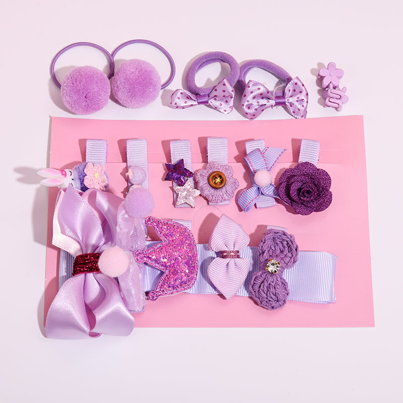 18 Piezas Lindos Clips Para El Pelo De Las Ni?as/Accesorios Para(Personalización) - HOLY BOOK