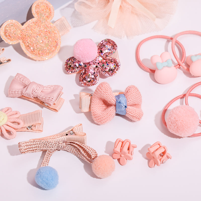 18 Piezas lindas pinzas para el cabello para ni?as/accesorios para el cabello(Personalización) - HOLY BOOK