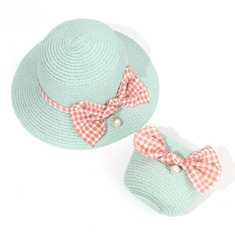 Sombrero De Paja Lazo + Bolso Peque?o (300 Piezas)(Personalización) - HOLY BOOK