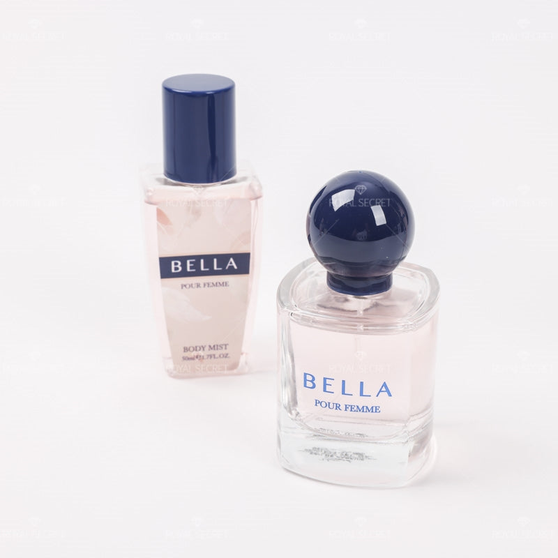 Conjunto de 4 piezas para mujer Gel de ducha + Loción corporal + Spray corporal + Perfume (Personalizado)