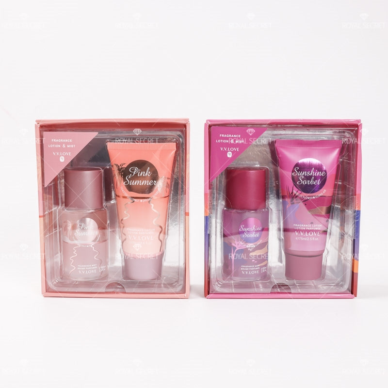 Body loción+perfume spray set(Mayoreo)