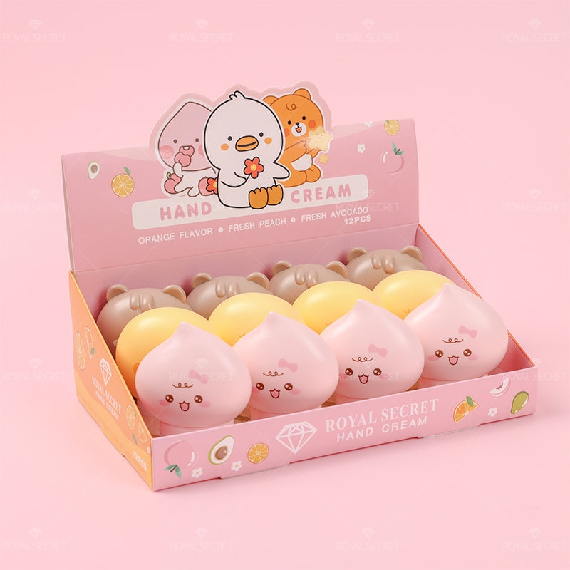 3 piezas Royal Secret Crema De Manos Con Forma De Animal De Dibujos Animados Crema De Manos Hidratante (Personalizado)